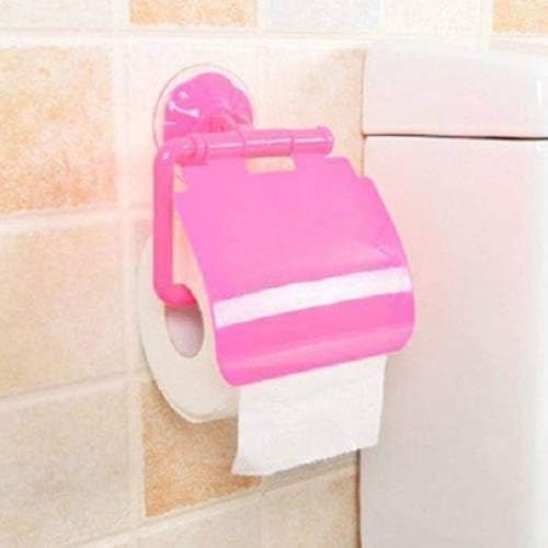 Liruxun papel higiênico banheiro banheiro plástico papel higiênico portador de capa aquosa de banheiro de cozinha montada na parede Acessórios para prateleira de toalha