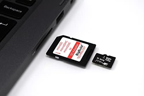 BigBuild Technology 8 GB Ultra Fast 80MB/S MicroSDHC Cartão de memória para Lenovo A8, A7, A6 Note, Z5/Z5s, Z6/Z6 Pro/Z6 Juventude,