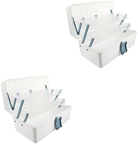 Magiclulu 2pcs caixa de armazenamento caixa de banheiro prateleira de cabelos Organizador de armazenamento de cabelos