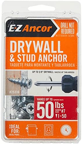 ITW Brands 25316 50pk#50 Stud Dry Anchor