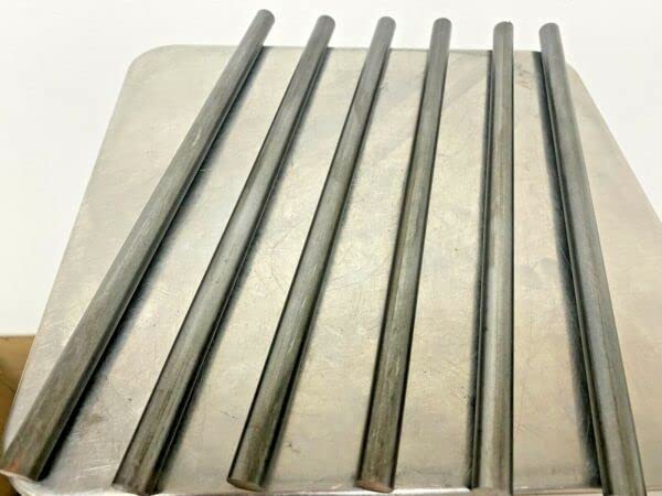 1060 barra de aço, haste, estoque .545 de diâmetro x 12 de comprimento para ferramenta de artesanato diy