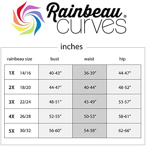 Rainbau Curves Bike de compressão Basix de tamanho grande feminino curto