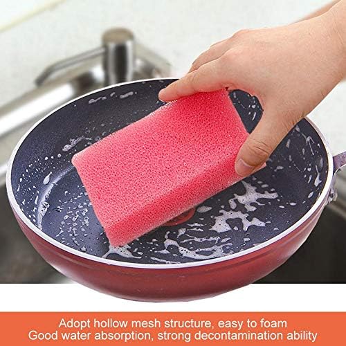 10pcs TableWware prato tigela de tigela lavagem de lavagem de esponja Limpador não arranhado Cozinha de cozinha Ferramentas de limpeza de cozinha para lavagem de louça para uso doméstico para uso doméstico