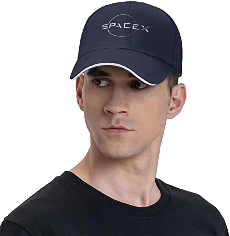 SpaceX Hat adult Unissex clássico Sandwich Baseball Caps Chapéus para homens e mulheres
