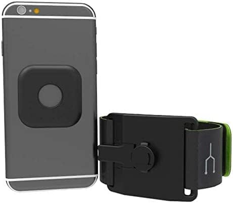 Navitech Black Mobile Phone Impermend Running Sury Cinturão - Compatível com smartphone X8 5G