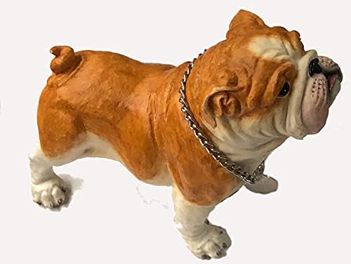 Estatueta aposentada de cachorro C&F Trading Co. Bulldog