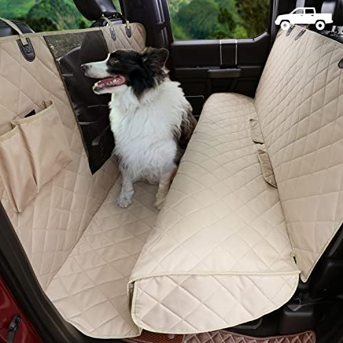 Lassie Dog Floor Hammock para táxi de tripulação, de capa de banco traseira à prova d'água tampas de assento de cachorro para
