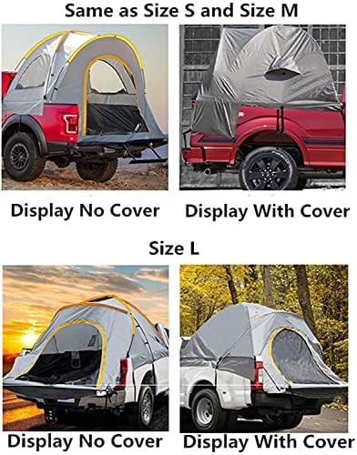 Haibing tenda da cama de caminhão tenda, barraca de caminhão, instalação fácil de instalação de barraca de porta de camping de tendas