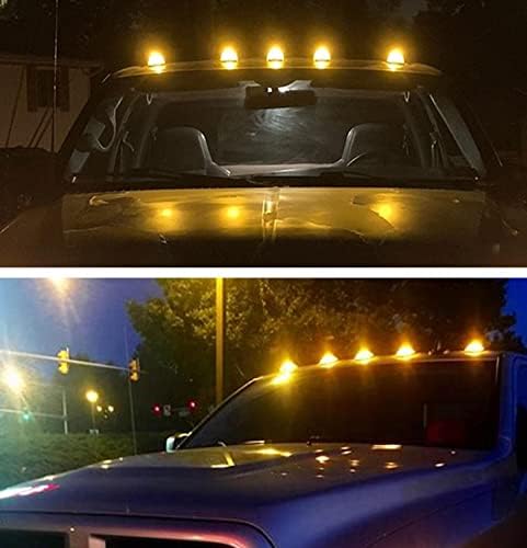 Luzes de cabine de 5pcs, luzes de cabine para Ford F250, Luzes de Cabelo de Caminhão Compatível com 1973-1997 Ford F-150
