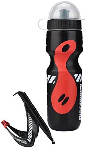 YoSoo Health Gear Cycling Sports Water Water Bottle, Mountain Bike Water Bottle com gaiola de garrafa de água para ciclismo ao ar