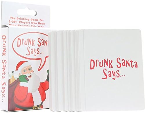 Kheper Games Kheper Games bêbado Papai Noel diz o jogo de cartas de bebida