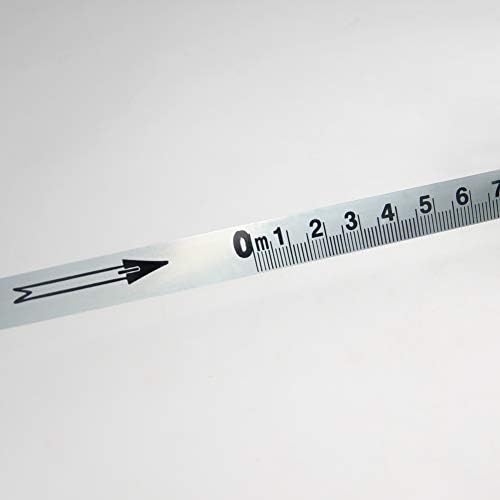 Medida de fita UToolmart 5m / 16,4ft, fita profissional retrátil de aço, escala métrica ， estojo de plástico Medição