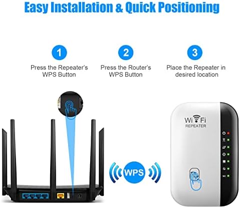 WiFi Extender Signal Enhancer Raje amplificador Repeater Signal Amplificador de sinal de internet Configurando rápido sinal