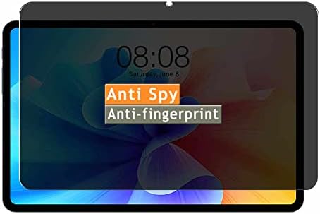 Protetor de tela de privacidade VAXSON, compatível com Teclast T40 Pro 10,4 Tablet Anti -Spy Film Protectors Stick