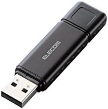 Elecom USB Flash Drive 32 GB com um buraco de cinta [preto] MF-HSU2A32GBK