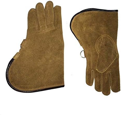 FalConry Glove Suede Leather 12 Tamanho padrão longo