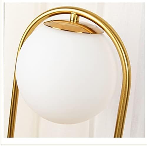 Douba Gold Black Led Glass Ball Tabel Lâmpada Lâmpada Luz de luz para estudar a cabeceira Decoração em casa