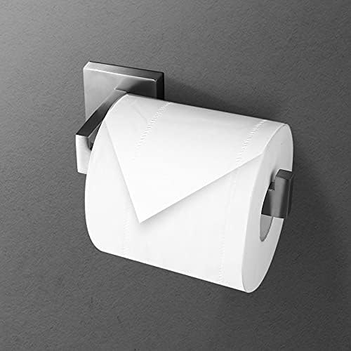 Suporte de papel higiênico, suporte do rolo do vaso sanitário de montagem na parede, suporte de lenço de papel higiênico