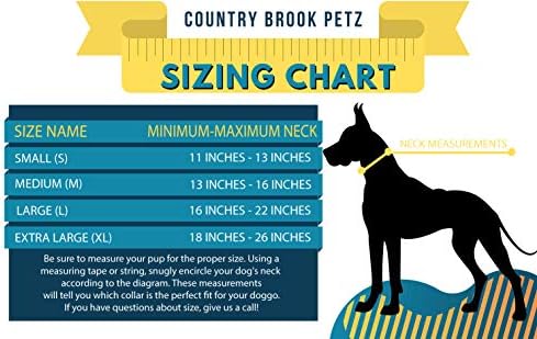 Country Brook Petz - Premium Celtic Pride Dog Collar and Leash - Coleção Irish Pride com 2 Designs Lucky