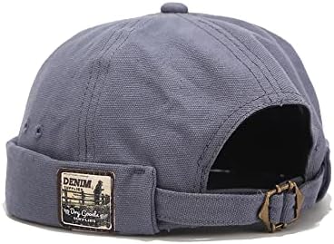 Algodão masculino manchas sem abastecimento de dock bap respirável retrô rolo os gorros de marinheiro boné