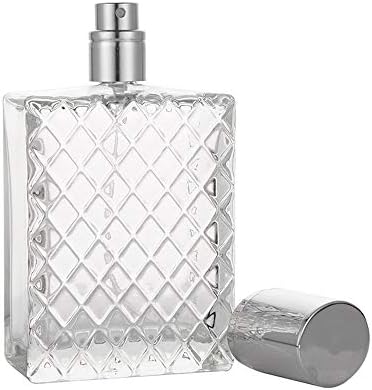 Garrafas de spray de vidro de 100 ml de 3,4 onças para óleos essenciais, perfumes, garrafa de spray de névoa transparente