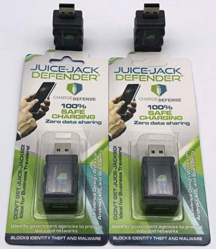 1 Grey 4th Gen USB Data Data Blocker, Juice-Jack Defender Protect contra Juice Jacking, gadget de segurança móvel comprado pela