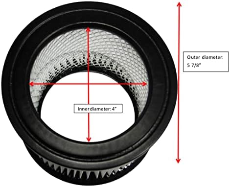 Substituição de pó de reposição máxima de potência compatível com o vácuo Wet/Dry Vacuum 903-98, 9039800, 9039800,