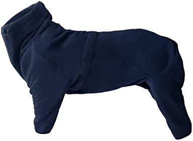 Honprad Pet Roupos para cães grandes machos machos inverno lã de cão casaco de cachorro frio leque aconchegante jaquetas fivelas