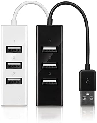 4 portas USB 2.0 Hub do carregador USB Soquete USB Splitter Splitter Adaptador de carregamento portátil para viagens em casa