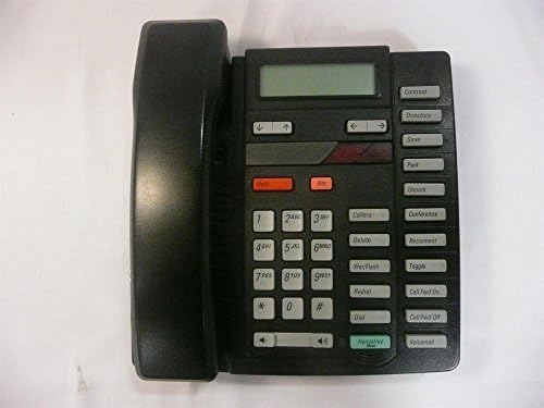 Aastra M9316CW NT2N18 Black 8 Button Telefone com PS