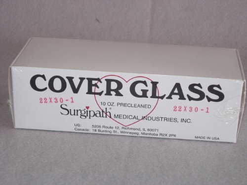 Micro Cover Glass - 22 x 301 [1 pacote]
