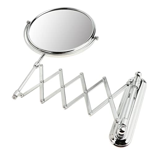 Ｋｌｋｃｍｓ Ajustável 1x/3x Montar o espelho de maquiagem de banheiro de montagem na parede, 3011