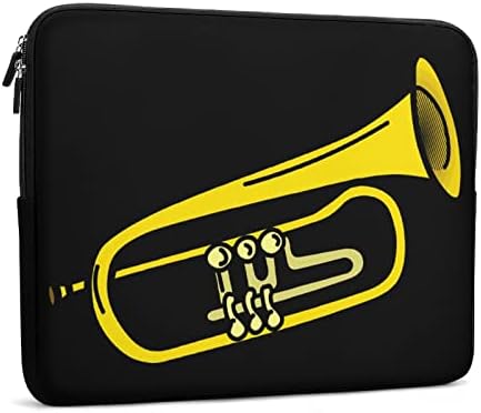 Bolsa de luva de laptop trompete que transporta case de capa de capa de capa de proteção Case de proteção se encaixa de 10 polegadas a 17 polegadas