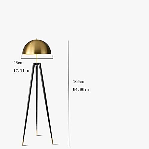 XXCCHH PISO LUDROS DE MEIO CENTURO MODERNO, Lâmpada de piso de tripé para sala de estar - leve com a tambor contemporânea Matha de decoração de quarto - Lâmpada com lâmpada LED decoração
