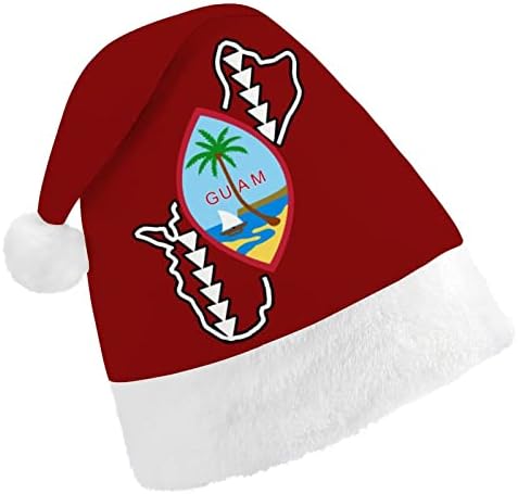 Chapéu de chapéu de chapéu de natal da bandeira de Guam