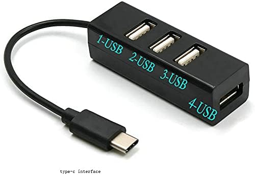 Zhyh tipo C a 4 portas USB 3.0 Hub USB 3.1 Adaptador Drop Drop Shippter Adapter Car Cable Cable Converter