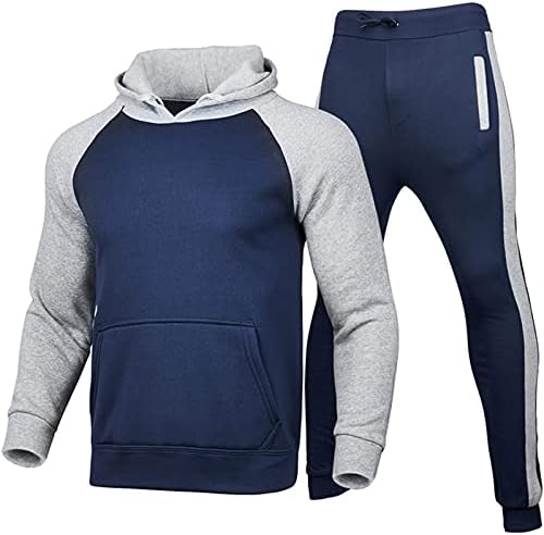 2021 Terno esportivo de moda para a confortável pullover esportivo masculino calças de carga multifachar