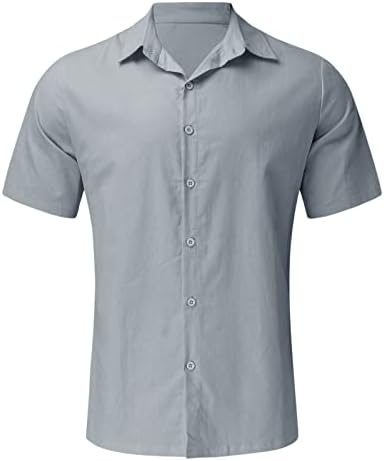 Gdjgta masculino de verão impressão casual camisa plus size masculino colar colarinho de manga curta camisa masculina