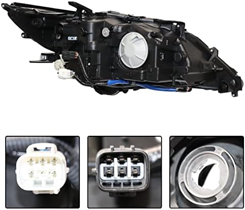 Substituição do conjunto do farol HWLMPS para 2017 2018 Lexus Es300H/ES350, o lado do projector do lado do motorista