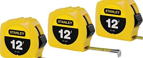 Stanley Hand Tools 2-12 pés e pacote de regras de fita de 1-25 pés