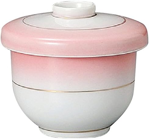 Yamasita Craft 11127300 Pink Fukibuchi Gold Medium Bowl, pequeno, 2,6 x 2,7 x 2,9 polegadas, 120cc