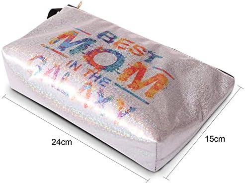 Bolsa de maquiagem de presentes para mamãe hooome - presentes de aniversário para mamãe da filha ou filho - presentes