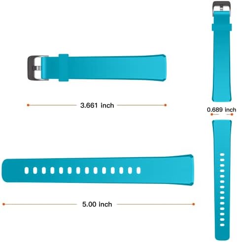MorePro M10 Banda de substituição do rastreador de fitness, faixas de pulseiras de cinto de relógio inteligente ajustáveis