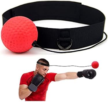 Bola de luta do treinador de boxe mokeenona, treinamento de reação de boxe reflexo para boxeador de velocidade de punção da cabeça da