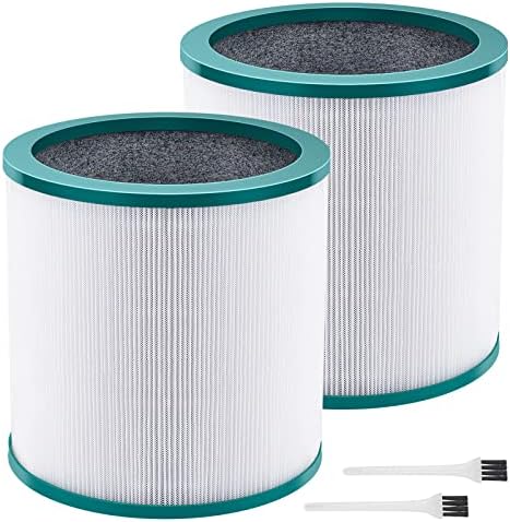 2 pacote, filtros de purificador de ar substituições, filtros de grau Premium True HEPA para Purificador Dyson Tower Pure Cool