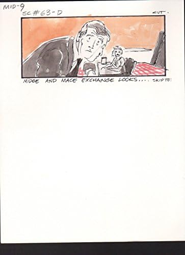 Big Top Pee-Wee 1988 Storyboard original Carl Aldana Midge Mace SC63-D