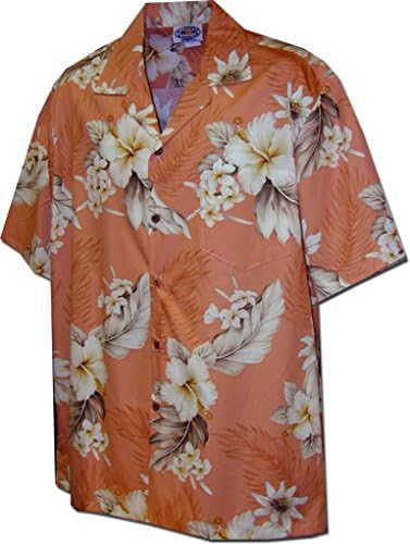 Legenda do Pacífico Plumeria Hibiscus-Hawaiian Shirts