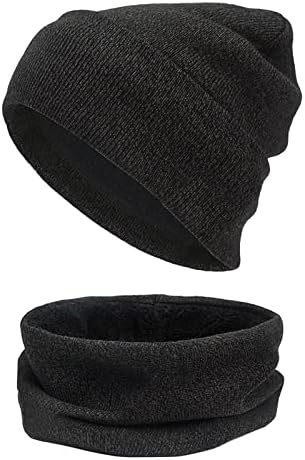 Luvas de cachecol de chapéu quente de inverno Conjuntos de clima frio de pescoço desleal mais quente luvas de tela sensível