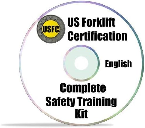 1 Kit de certificação para empilhadeiras - Kit completo para certificar um número ilimitado de operadores - obtenha o curso