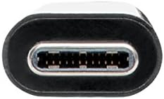 Tripp Lite USB C para VGA Adaptador Converter com carregamento PD 1080p preto USB 3.1 Gen 1 Thunderbolt 3 USB tipo C a VGA